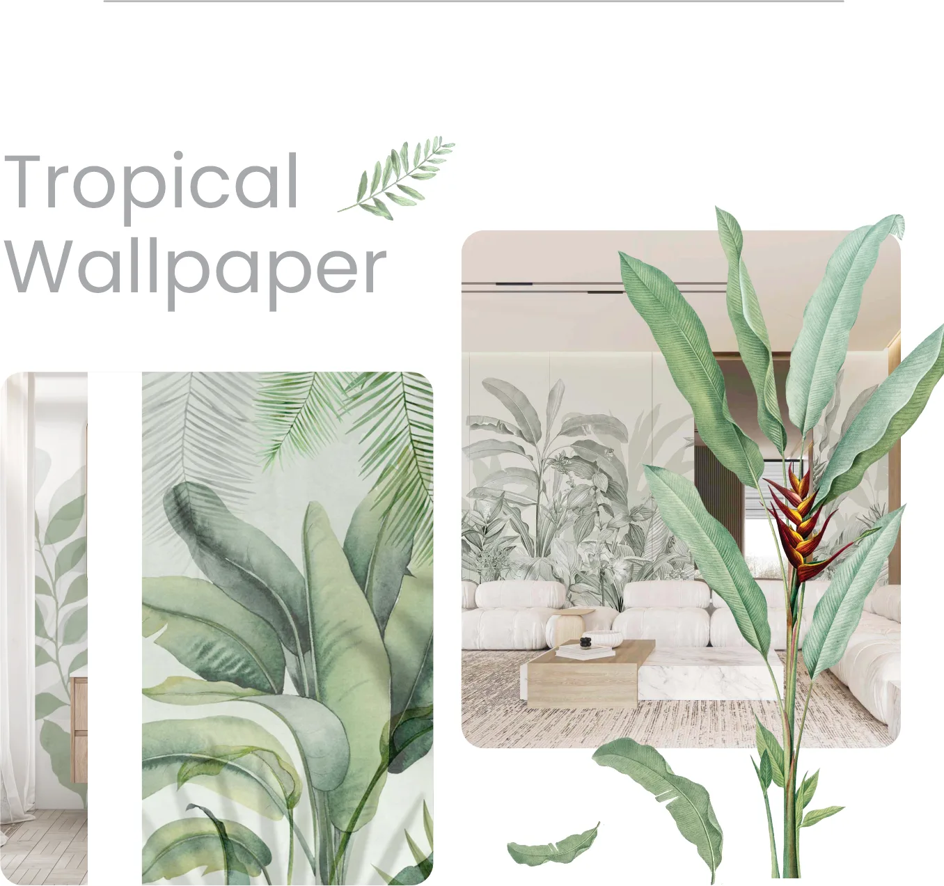 Tropical Wallpaper Design ideas